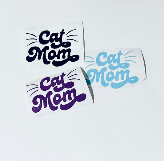 Cat Mom Sticker/Decal